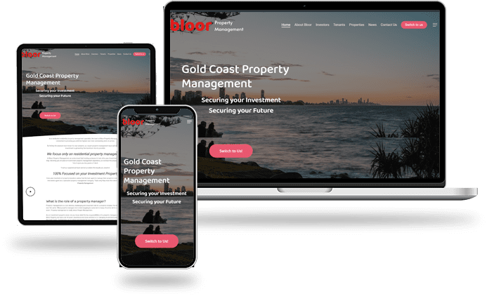 real estate website redesign gold coast